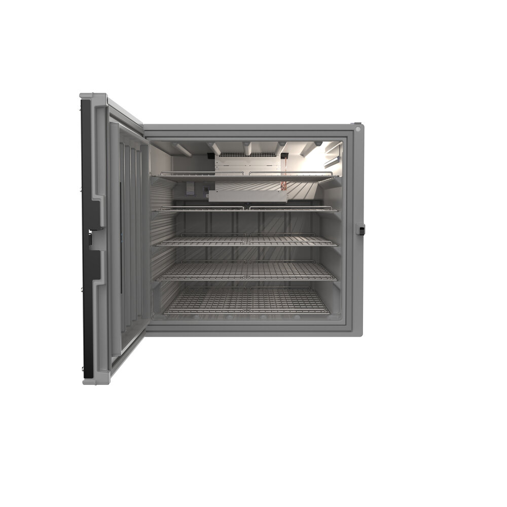 B Medical Systems' CF850 vaccine refrigerator