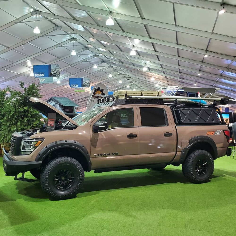2020 Nissan Titan by David Page of Fluid Peak Collective