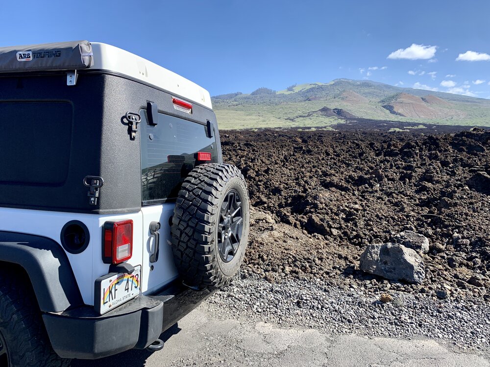 A lava field on Maui. Image: @MyTicketToRide