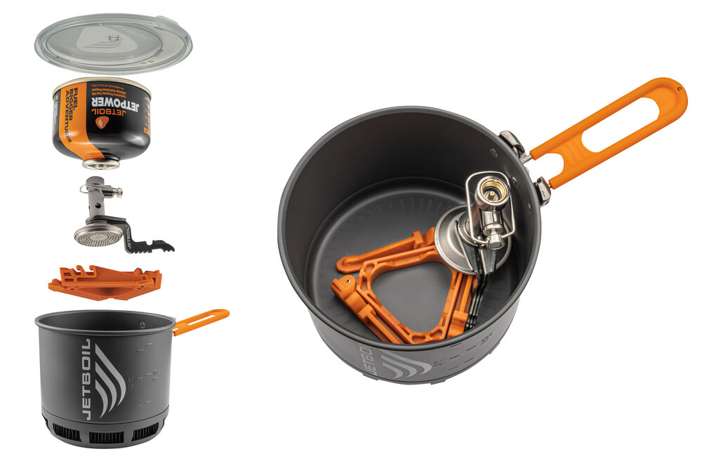 The Stash Cooking System’s Nesting Design - Photo: JetBoil