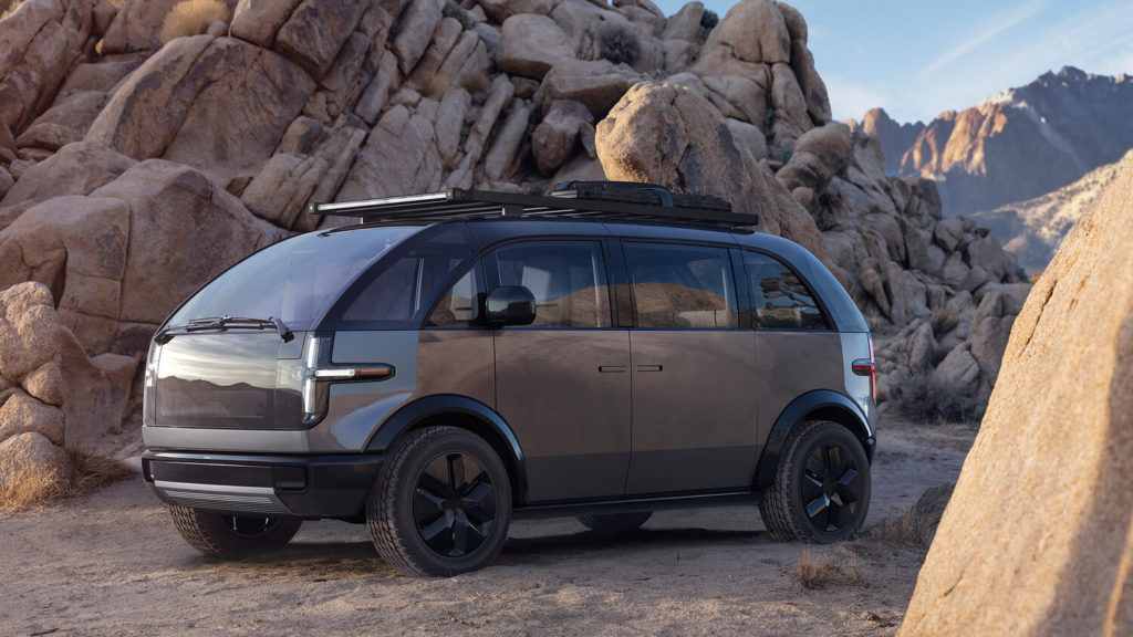 Canoo Van Adventure trim level.