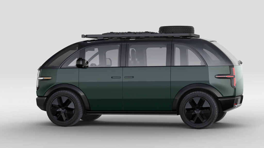Canoo 3/4 sideview