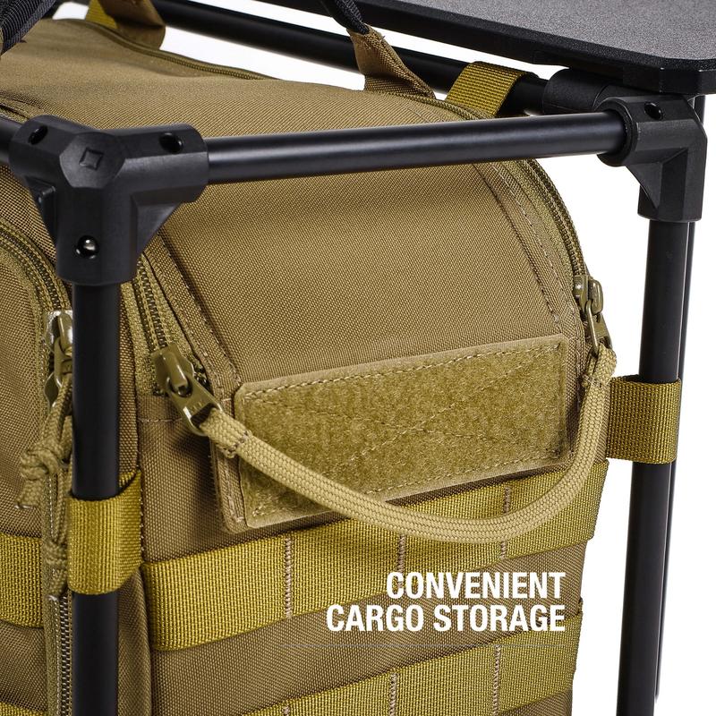 Detail of Tactical Field Office cargo bag.