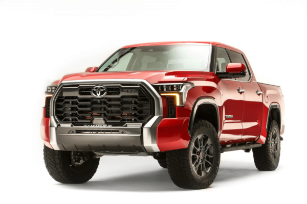 2022 Tundra with factory installed 2.6 inch lift.