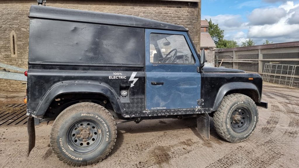 The quintessential work truck, the Land Rover Defender is going EV thanks to Electrogenic.