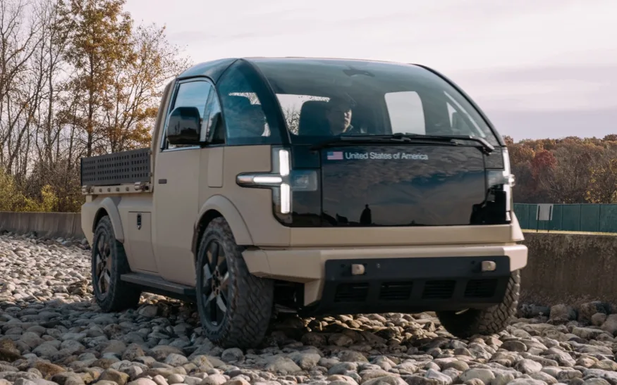 The Canoo Light Tactical Vehicle (LTV)