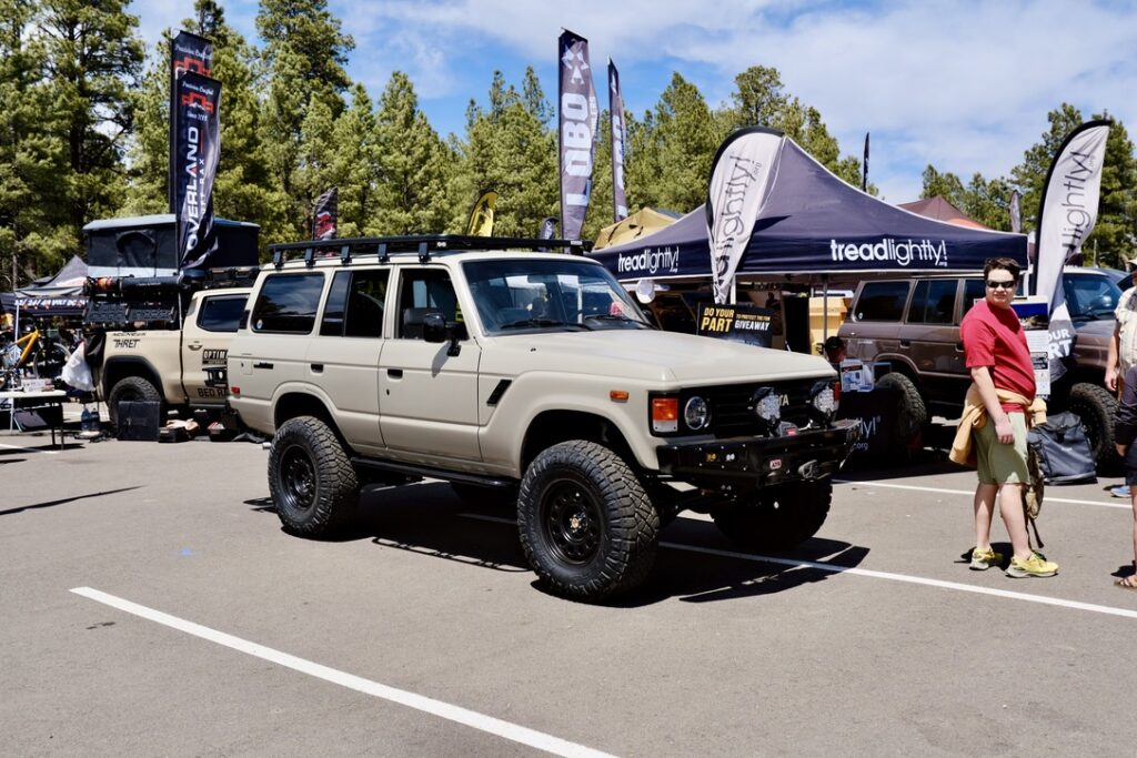 Tread Lightly FJ60 at Overland Expo