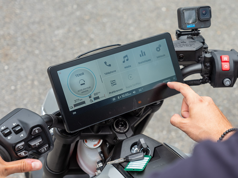 motorcycle, electric motorcycle, ebike, Can-Am, BRP, overlanding motorcycle, adventure motorcycle, EV, charging, range anxiety,