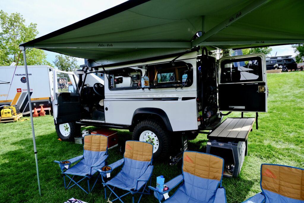 Land Rover Defender at Overland Expo Mountain West
