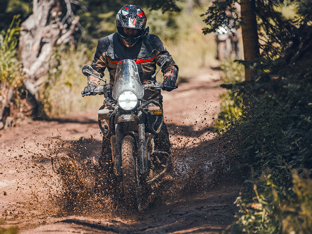 Royal Enfield 450 Himalayan Adventure Motorcycle, adventure motorcycle, overlanding motorcycle, dual sport motorcycle, dirt bike, India, himalayan, himlalays, panniers, crash bars,