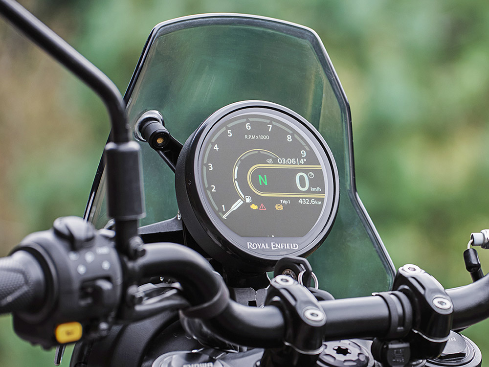 Royal Enfield 450 Himalayan Adventure Motorcycle, adventure motorcycle, overlanding motorcycle, dual sport motorcycle, dirt bike, India, himalayan, himlalays, panniers, crash bars,