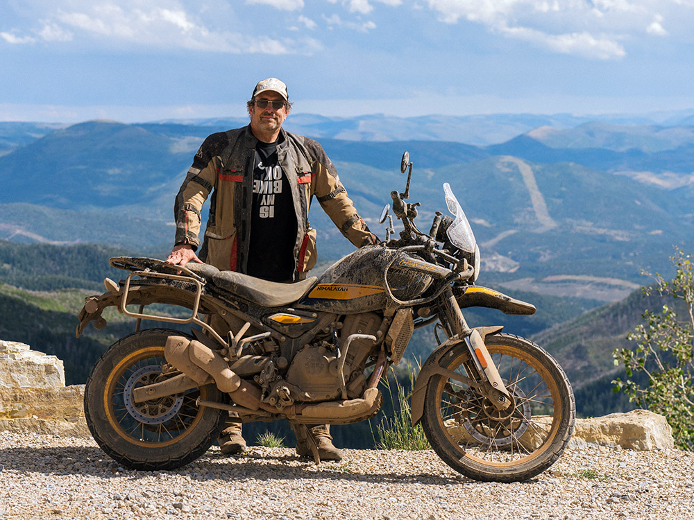 Royal Enfield 450 Himalayan Adventure Motorcycle, adventure motorcycle, overlanding motorcycle, dual sport motorcycle, dirt bike, India, himalayan, himlalays, panniers, crash bars,