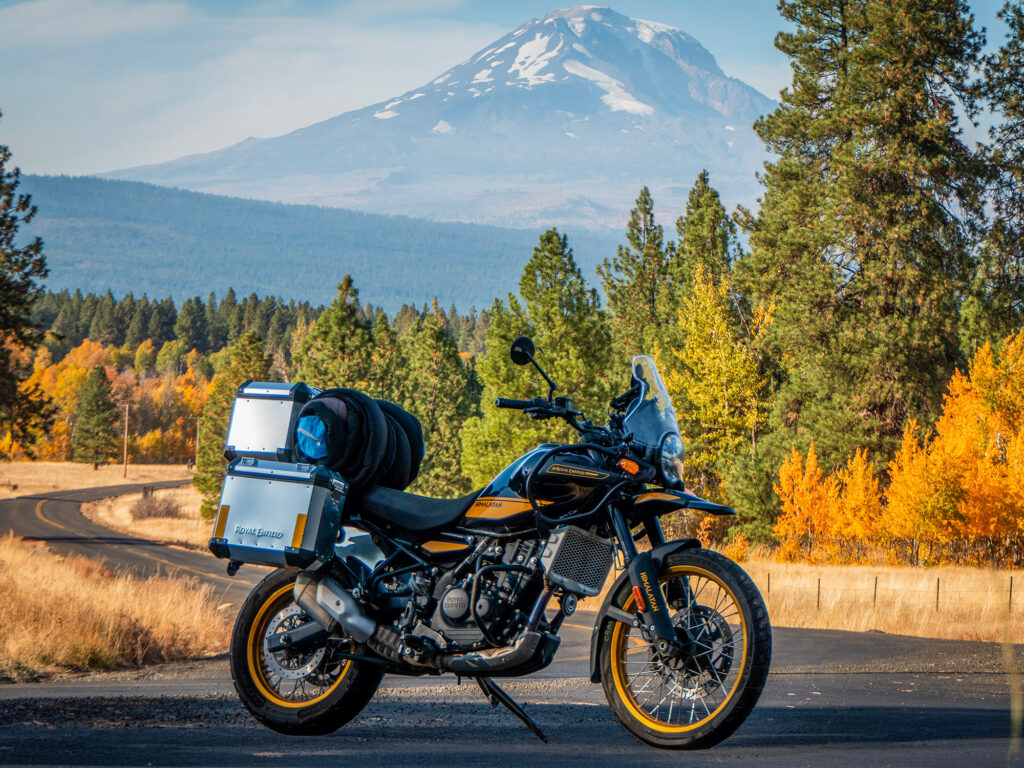 Royal Enfield, Himalayan 450, Himalayan 411, adventure motorcycle, ADV bike, off-road motorcycle, overlanding motorcycle, PNW, Pacific Northwest, Mt. St. Helens, volcanos, ring of fire, camping, motorcycle camping,