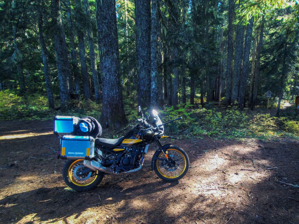 Royal Enfield, Himalayan 450, Himalayan 411, adventure motorcycle, ADV bike, off-road motorcycle, overlanding motorcycle, PNW, Pacific Northwest, Mt. St. Helens, volcanos, ring of fire, camping, motorcycle camping,