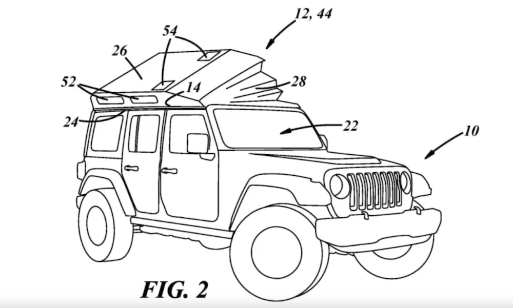 Jeep Rooftop Tent Patent