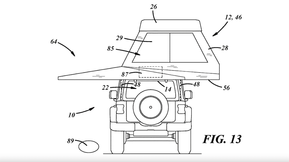 Jeep Rooftop Tent Patent